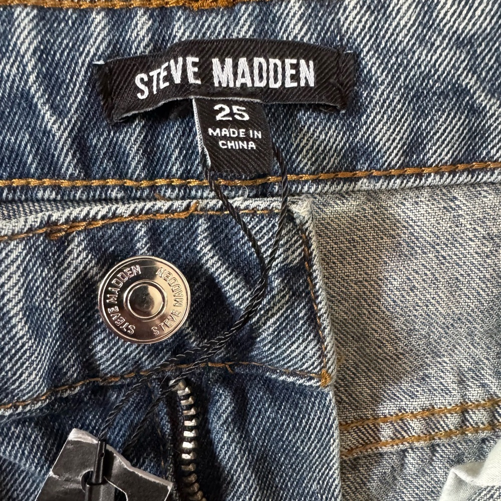 Stylish Blue Denim Jeans NWT Size 25 - Picture 4 of 4